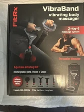 FITRX VibraBand Vibrating Full Body Massager 2-N-1 Massage System