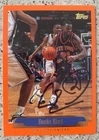 CHARLIE WARD 1999 TOPPS AUTOGRAPHED SIGNED CARD #84 NEW YORK KNICKS
