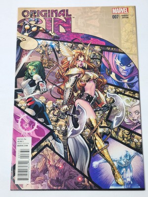 Original Sin 7 DIRECT Art Adams Interlocking Battle Variant Marvel Comics 2014