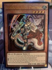 Yugioh Vanquish Soul Pantera RA04-EN044 Platinum Collector's Rare NM Presale