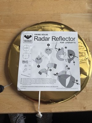 Radarreflektor für Rettungsflossen 