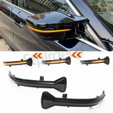 LED Side Mirror Turn Signal Light - 12V DC Amber Dynamic Blinker