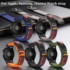 Sport Nylon Magnetic Strap for Apple iWatch Samsung 20mm Huawei 22mm