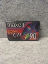 Maxell UDS-II 90 Minutes High Bias Blank Media Cassette Tape CD