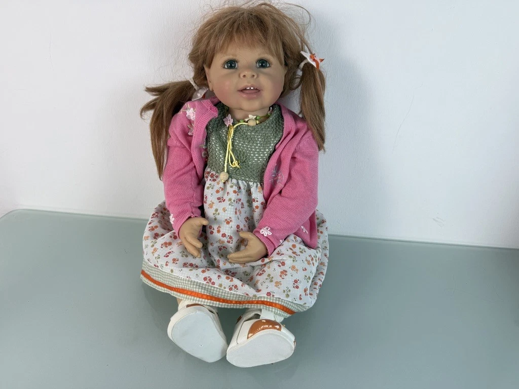 Poupée d'artiste Monika Gerdes poupée de collection en résine 52