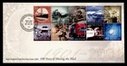 DR WHO 2001 NEW ZEALAND FDC MAIL DELIVERY ANIV BLOCK M79729