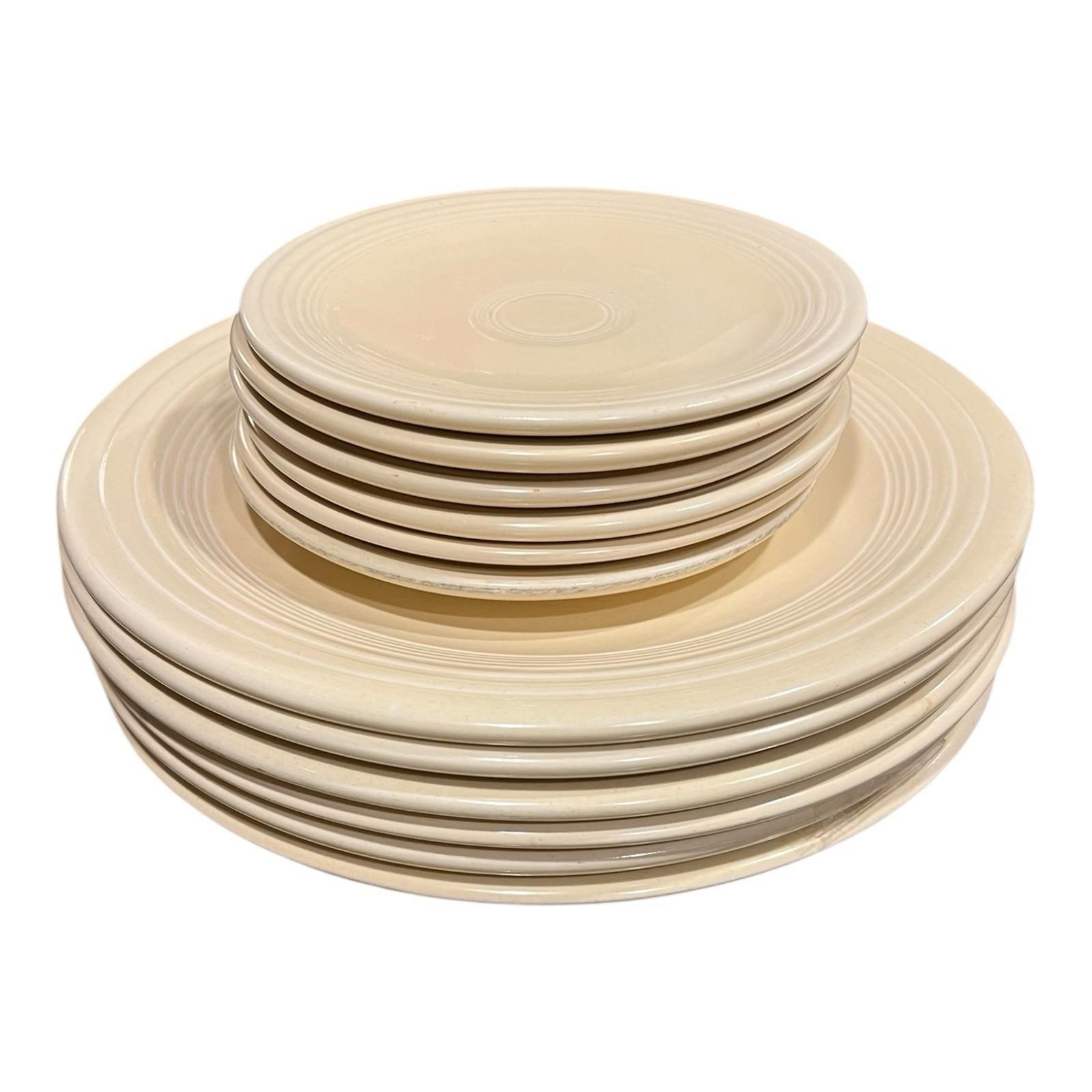 12 Piece (6 Dinner & 6 Salad Plates) Usa 1986 Mint
