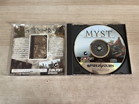 SS Sega Saturn Software MYST Mist Management 27633 B