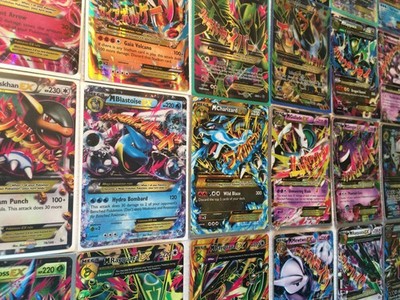 Pokémon Card Lot 100 Official TCG Cards Ultra Rare Included EX GX V MEGA + HOLOS