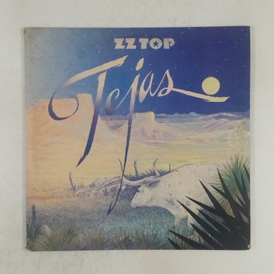 ZZ TOP Tejas PS680 PRC London Records LP Vinyl VG+nr++ Cover VG+ Trifold RI 1976