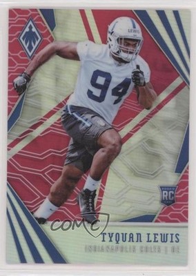 2018 Panini Phoenix Rookies Pink /199 Tyquan Lewis #161 Rookie RC rg2
