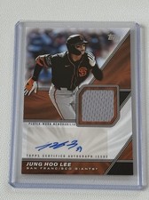 2026 Topps Major League Material Autograph Jung Hoo Lee #MLMA-JHL