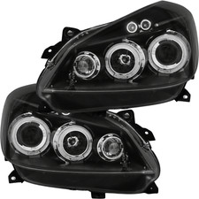 Angel Eyes Scheinwerfer Set für Renault Clio 3 2005-2009 schwarz