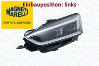 Magneti Marelli 711451000278 Hauptscheinwerfer Links Scheinwerfer FüR Audi