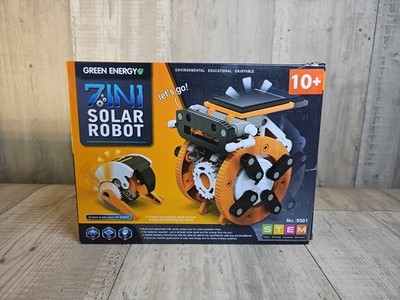 Green Energy 7-in-1 Solar Robot STEM DIY Kit | Buildable Solar Toy for Kids 10+