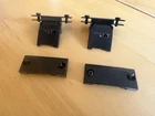 Technics SL-1600 / 1700 / 1800 mk2 Turntable Dust Cover Hinges & Brackets