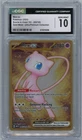 2023 Scarlet and Violet 151 MEW EX UPC GOLD METAL CGC 10 IM