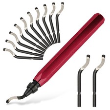 Deburring Tool with 12 High Speed Steel Blades, Deburring Tool 3D Printing, D...
