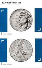 2026 Semiquincentenial Half Dollar P&D Set PRESALE