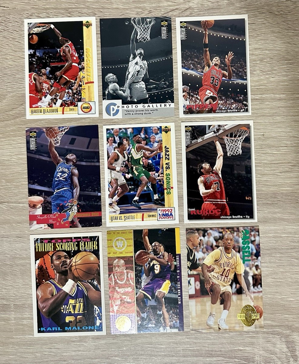 950+ Vintage 1990's NBA Card Lot Rookies Inserts HOF Fleer Skybox