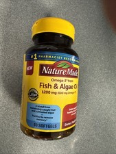 Nature Made Fish & Algae Oil -- 1200 mg - 60 ...