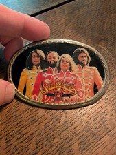 Sgt Peppers Lonely Hearts Club Band Film Beatles 70s Vintage Belt Buckle