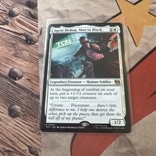 MTG Agent Bishop, Man in Black Teenage Mutant Ninja Turtles Regular Rare NM #002