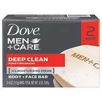 5 Pack Dove Men Care Body And Face Bar Deep Clean 4oz 2 Bar Each on sale 5 Pack Dove Men Care Body And Face Bar Deep Clean 4oz 2 Bar Each on sale