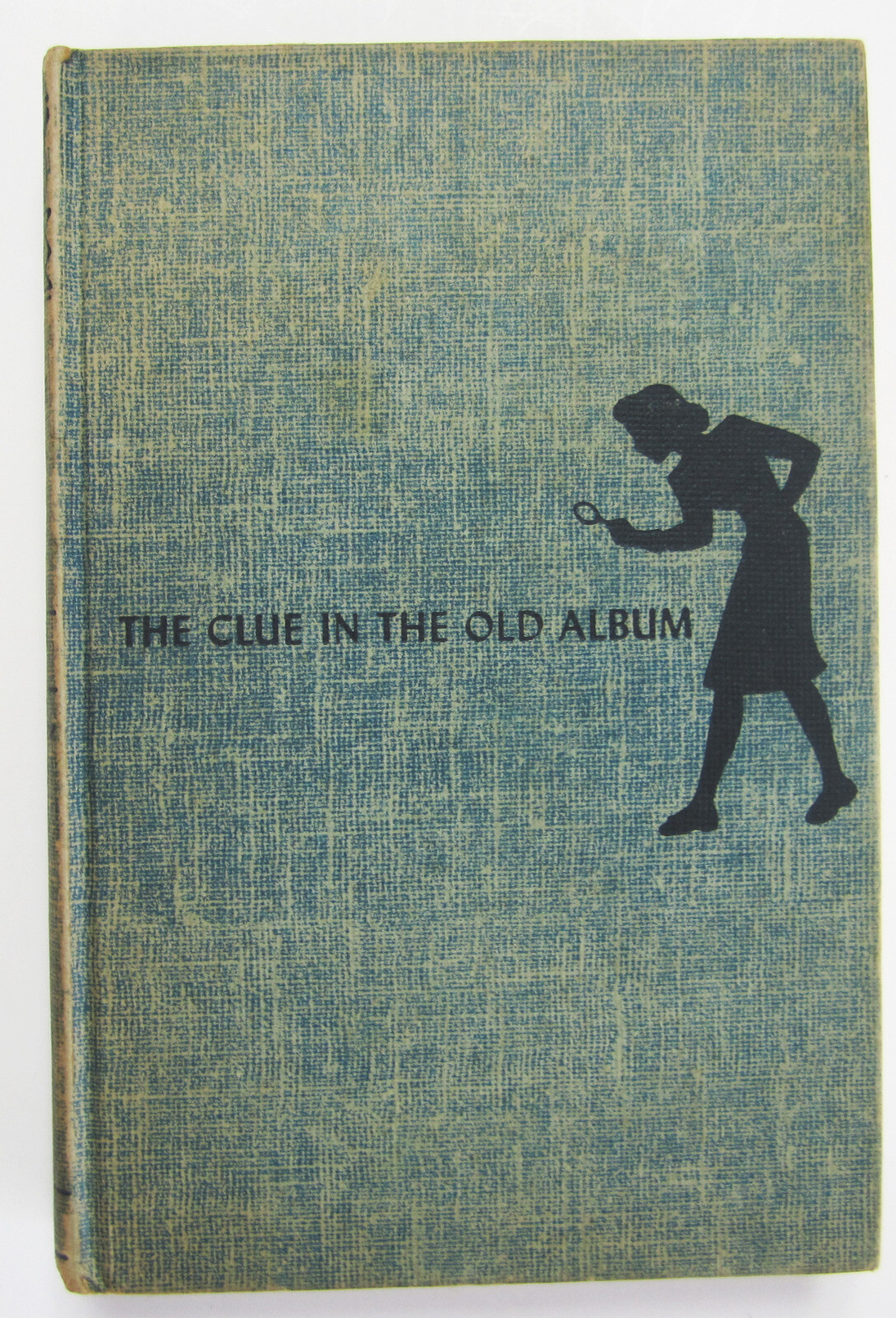 Nancy Drew Clue in the Old Album Book 1954 Print Hardcover #24 Digger EP Tweed