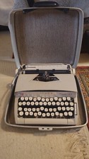 vintage manual typewriter working thumbnail