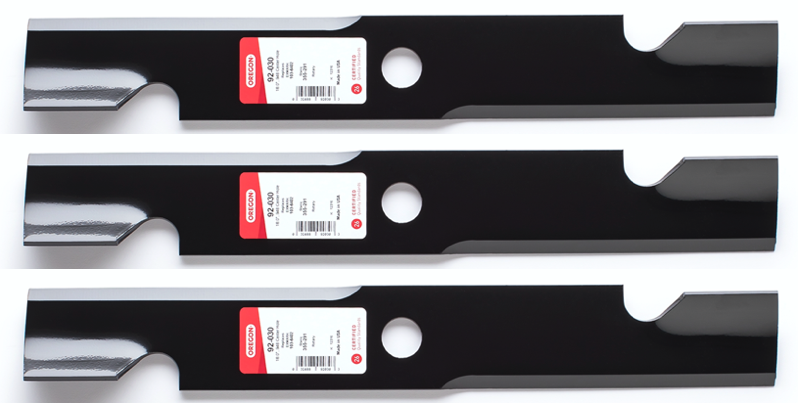 3PK Oregon 92-030 Blades Exmark Lazer Z Toro 52