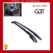 Fits Ford Ranger 2011 Onwards Roof Rail Bars Aluminium Roof Racks All Black Uk
