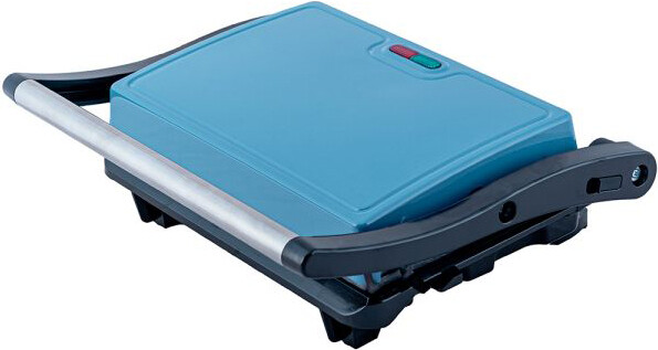 Piastra per Toast Mini grill Carta Da Zucchero 1000 Watt Blu D2DTN04IRZU Tognana