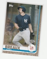 2019 Topps Pro Debut Gold 39/50 Josh Breaux #79 New York Yankees