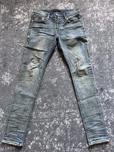 Purple Brand Jeans Light Indigo Metallic Silver EBay
