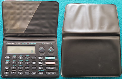 Taschenrechner Sharp Memo Master EL-6061 Electronics Organizer Calculator PDA