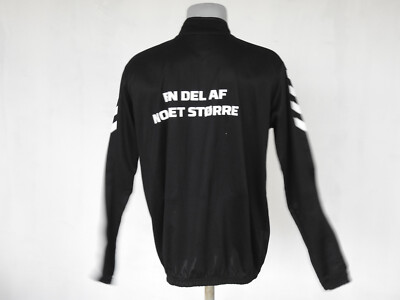 Hummel デンマーク代表トラックジャケット・ジャージ L Denmark Track Top Jacket Hummel Black Training Suit Size L