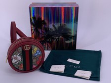 Nuovo zaino Luxury originale Gucci donna woman's Ophidia GG Flora-598661-pelle.