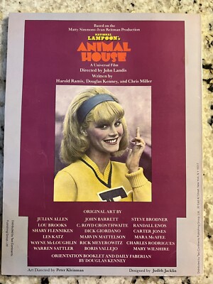 National Lampoon's Animal House Full-Color Illustrated Movie Novel