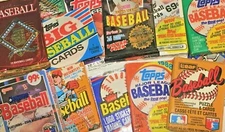 ESTATE SALE Baseball Cards Over 100 Mint Cards in Unopened Packs- FREE POSTAGE!