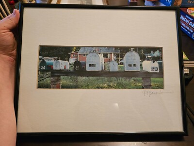 Framed Print US Mailboxes