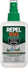 Repel 100 Insect Repellent, Pump Spray, 4-Fluid Ounces, 10-Hour Protection