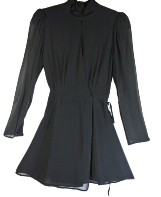 NEW, Reformation Ottessa Dress in black SZ XS #EP100