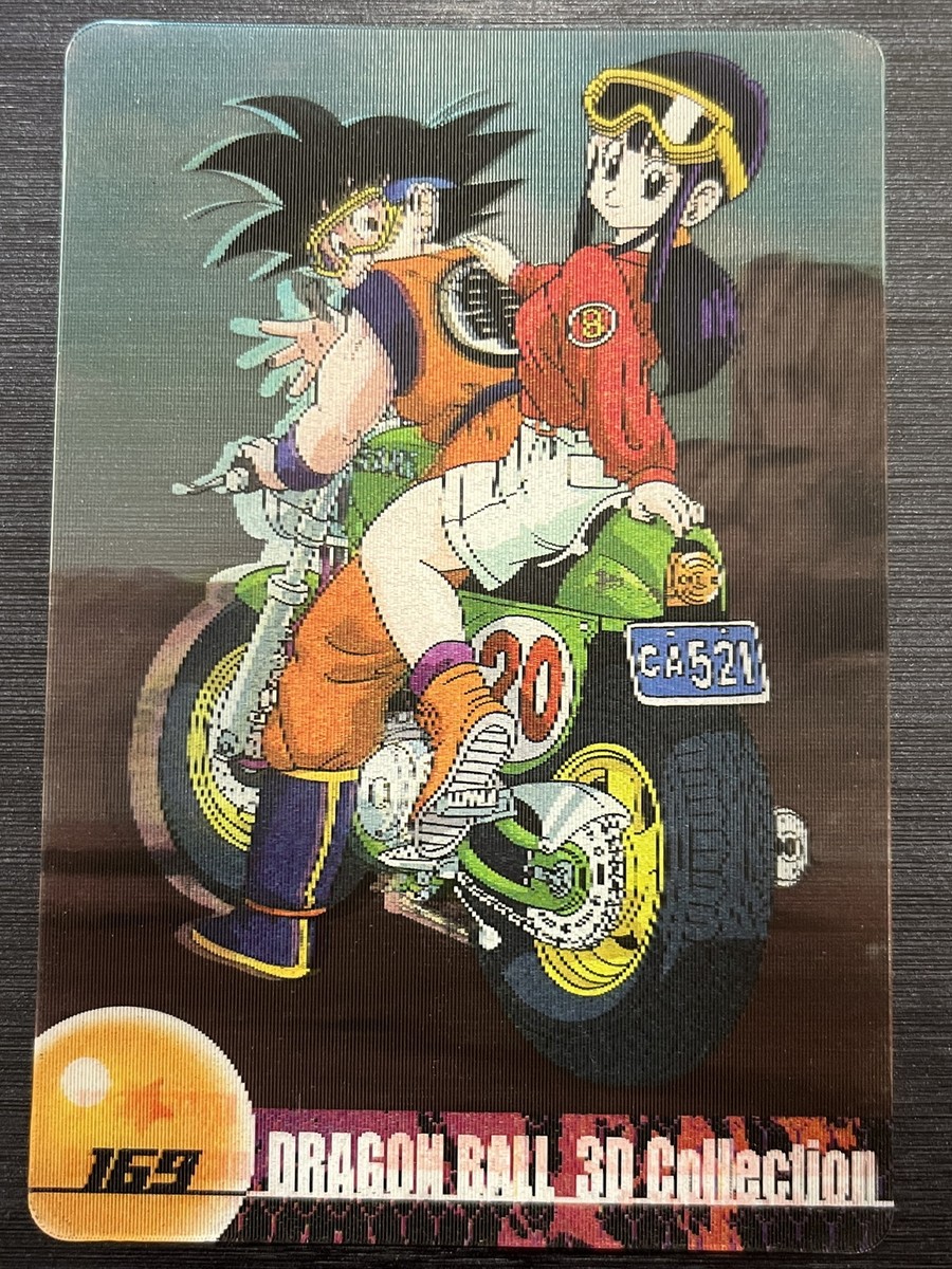 No.169 Bulma & Goku 3D Rare Dragon Ball Morinaga Wafer Card MP | eBay