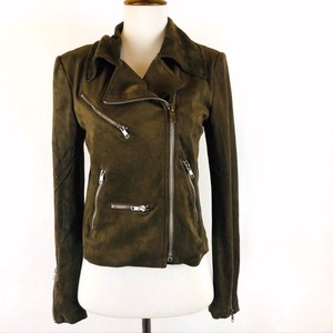 jaqueta feminina de camurça