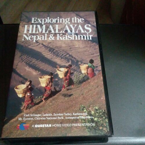 ERKUNDUNG DES HIMALAYA VHS VIDEO NEPAL & KASCHMIR STEVE - Bild 1 von 2