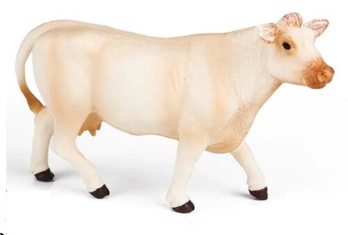 Charolais Rinder Kuh Tier Spielzeug PVC Action Figur Kinder Spielzeug Party - Bild 1 von 2