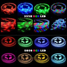5m 300 Led Strip Lights 3528 5050 Smd Rgb Ribbon Tape Roll Waterproof Dc 12v 5m 300 Led Strip Lights 3528 5050 Smd Rgb Ribbon Tape Roll Waterproof Dc 12v