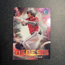 2021 Bowman Draft Genesis Jordan Lawlar Arizona Diamondbacks #GNS-6