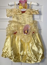 Disney Beauty Beast BELLE COSTUME Small 4-6X Girls